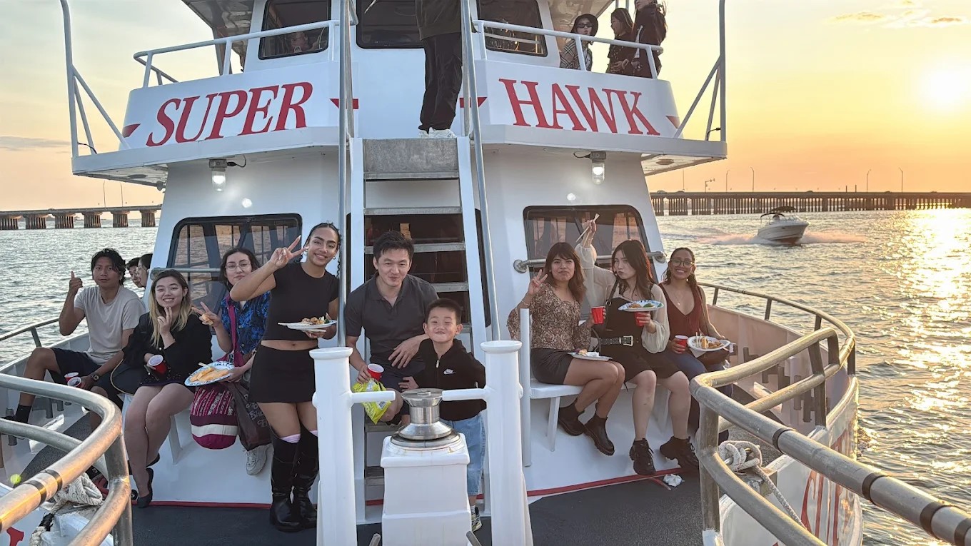 Super Hawk Fishing Charter point lookout fishing boat